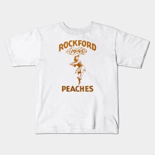 Rockford Peaches Retro Kids T-Shirt